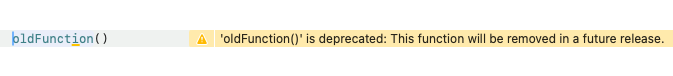 Swift Deprecation Warning